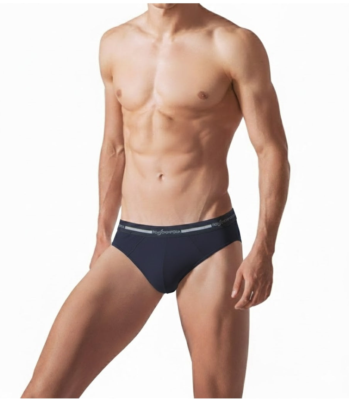 JP 1880 Slip Lunghi In Cotone Uomo - Confortevoli Con Orlo Elastico, Taglie Fino Al 18, Confezione Blu Scuro E Nero